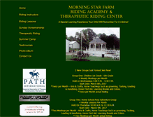 Tablet Screenshot of mstarfarm.com